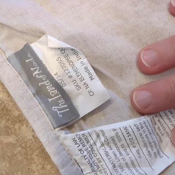 LAND OF NOD Baby Blanket Coverlet ABC - Picture 4 of 5